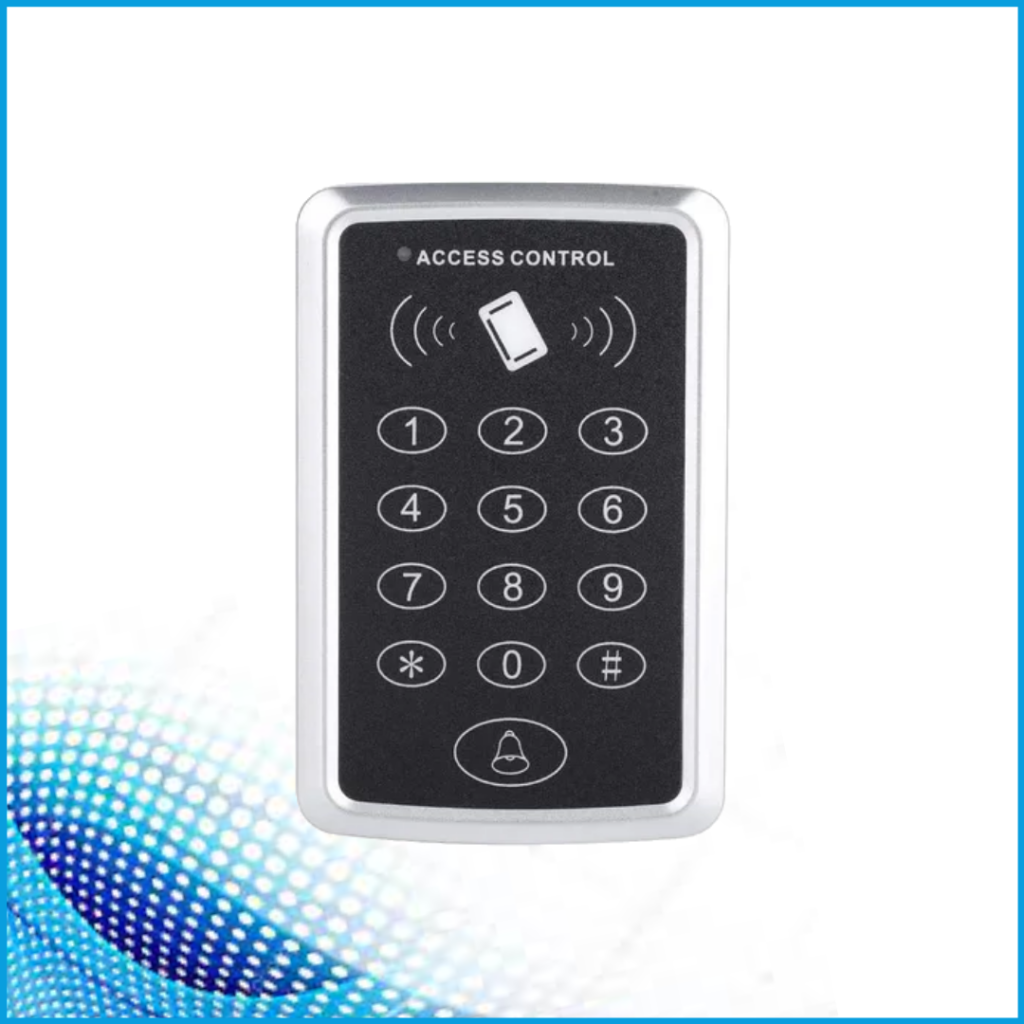 Teclado Rfid Control Acceso Lector Tarjeta Clave Llavero Estudio Tecno